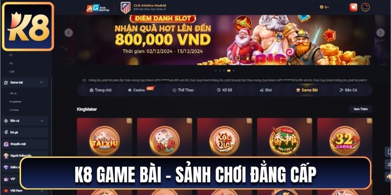 k8 game bài