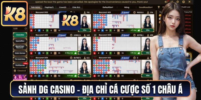 sảnh DG casino